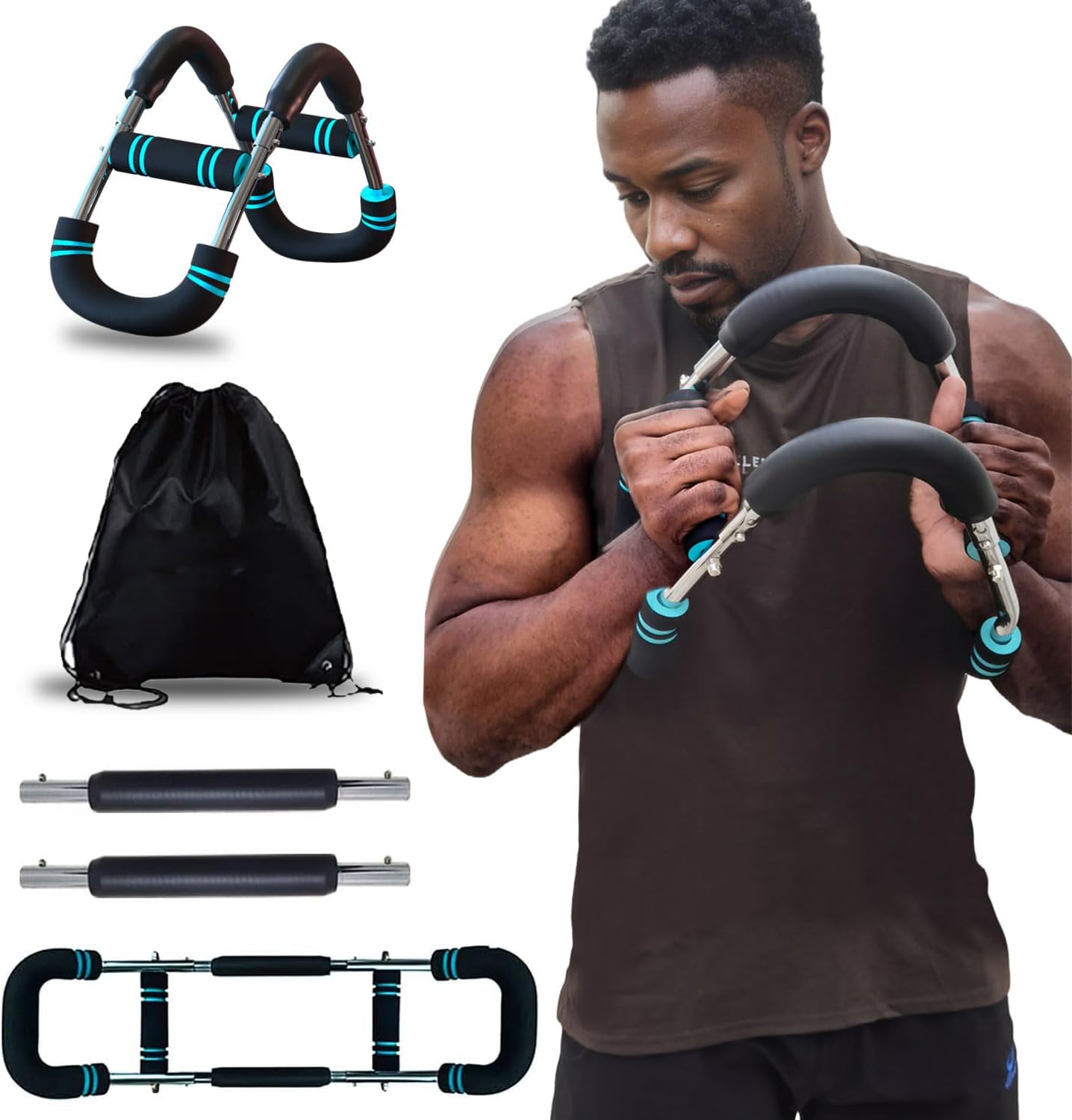 Ultimate Twister Arm & Chest Trainer – Adjustable Spring Resistance Home Gym